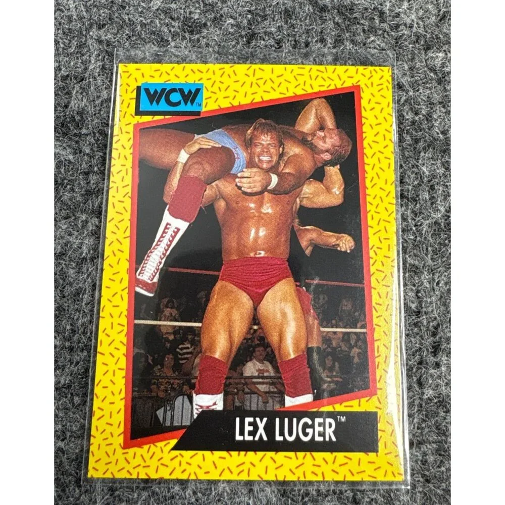 1991 WCW Lex Luger Collectible Trading Cards Set